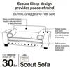 Grå scout sofa